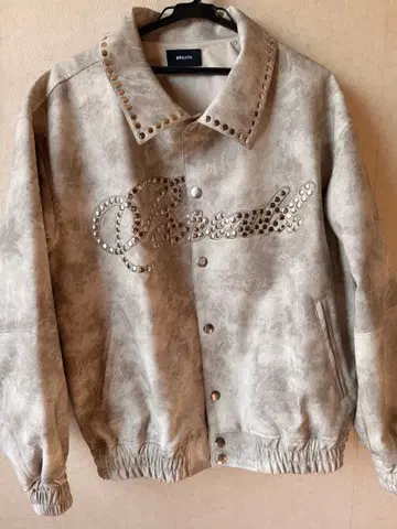 BREATH 2025ss SHINE STUDS VARSITY JACKET