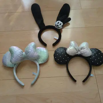디즈니 머리띠 3세트