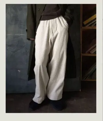 shiun CORDUROY TROUSERS