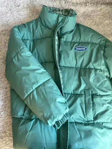 헌터마운틴 그린 다운 자켓