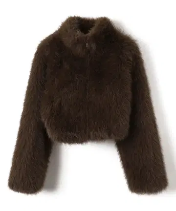 인조 모피 블루종