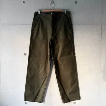 CIOTA 별주 수빈 코튼 몰스킨 베이커 팬츠