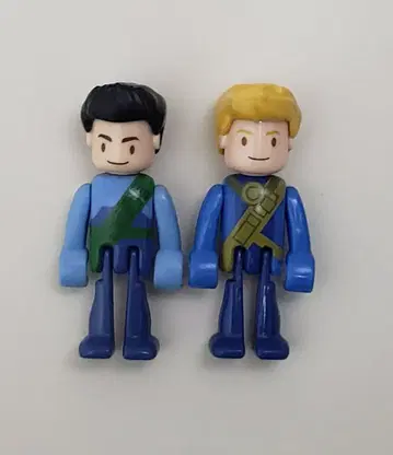 썬더버드 플라 키즈 2체 세트 새상품급 레어