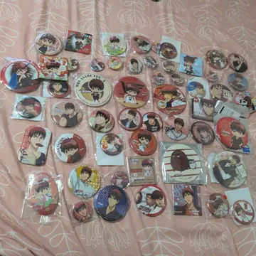 카가미 타이가 굿즈 묶음 판매 쿠로코의 농구 캔뱃지 세트