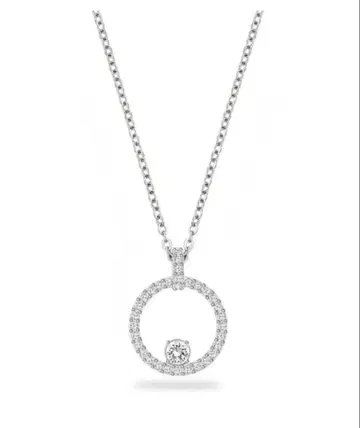 스와로브스키 서클 펜던트