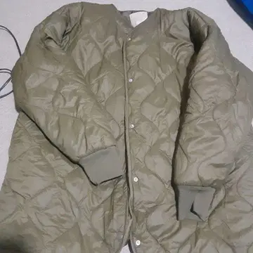 ZOOTIE 오버 사이즈 퀼팅 자켓 M 올리브