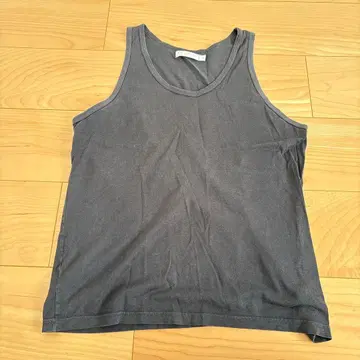 SUNSPEL 블랙 탱크탑 M