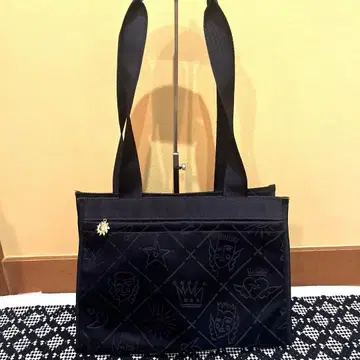 새상품급 CASTELBAJAC 카스텔바작 블랙 토트백 모노그램 금