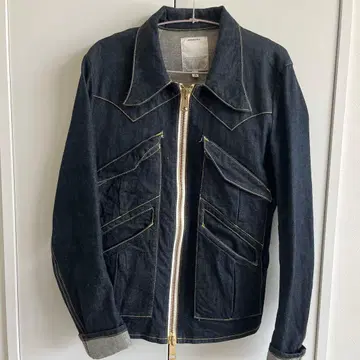 02DERIV. 다크 데님 자켓