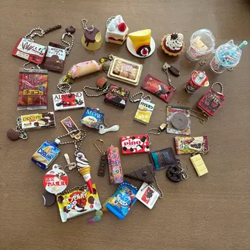 가챠가챠 음식 디저트 묶음 판매