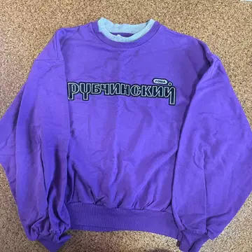 고샤 루브친스키 18ss 맨투맨 S 레어 컬러