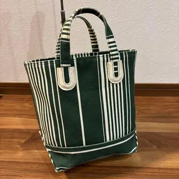 NOMADIS/ 노마디스 아를 L 프린트 스트라이프 토트백