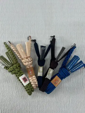 순수 실크 남성용 겉옷 끈 5개 세트