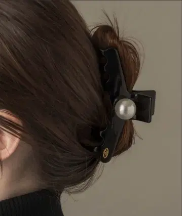 muku HAIRCLIP/ONE PEARL