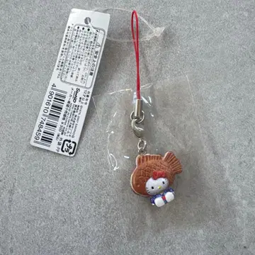 2007년 헬로키티 스트랩 타이야키 산리오 레트로 당시물