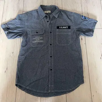 TYPE BLUE AVIREX 반팔 셔츠 L