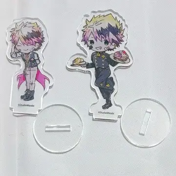 악마 고양이 그래프 아트 아크릴 스탠드 로노