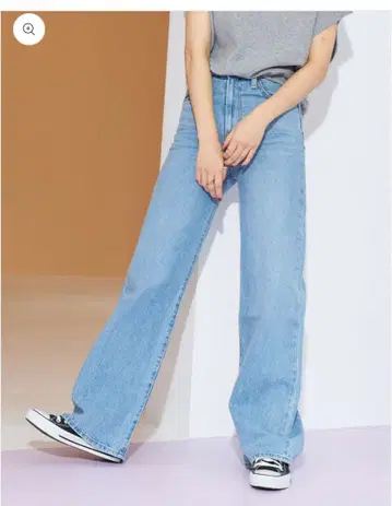 리바이스 RIKCARE 와이드 레그 24인치