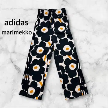 adidas marimekko 맨투맨 롱 속기모 와이드 팬츠
