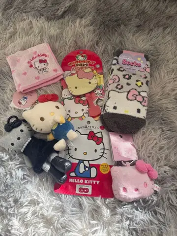 헬로키티 굿즈 세트 7점 세트