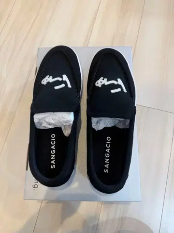 SANGACIO 블랙 슬립온 26.5