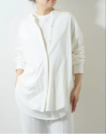 Whim Gazette [ THE PAUSE ] 천축 바이오 오버 셔츠