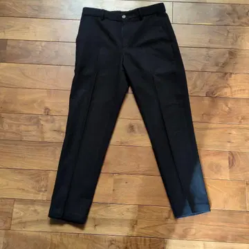 SHIPS 네이비 플란넬 테이퍼드 슬랙스