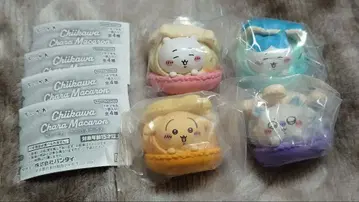 가챠 치이카와 (먼작귀) 캐릭터 마카롱 전 4종 세트 풀컴프