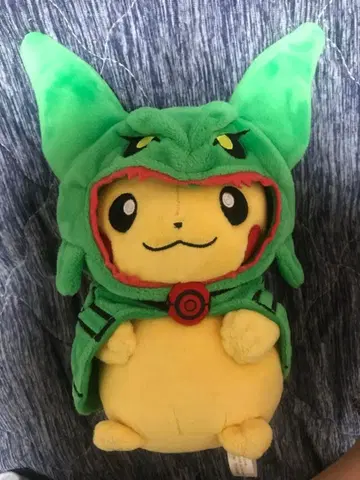 레쿠자 판초를 입은 피카츄 정품