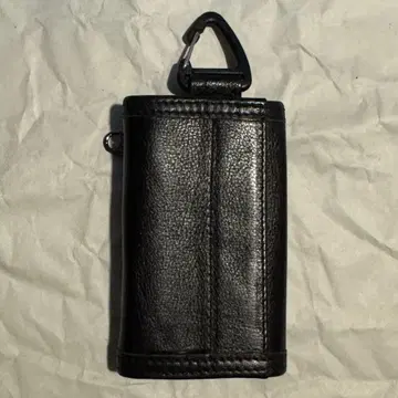 가죽 블랙 3단 폴더형 지갑