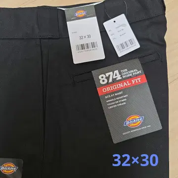 [ 미사용 새상품 ] 디키즈 874 32x30 워크 팬츠 BLACK