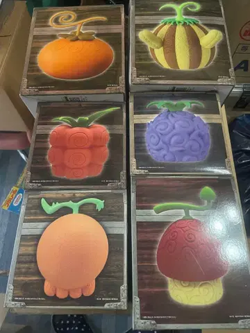 원피스 악마의 열매 룸 라이트 6종 세트