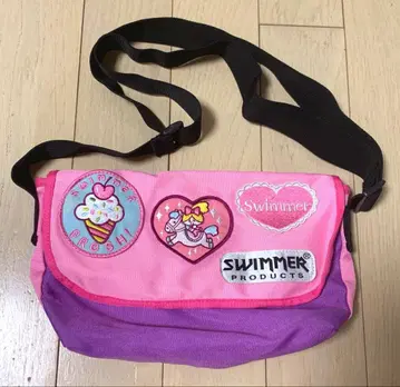 SWIMMER PRODUCTS 숄더백 핑크/퍼플