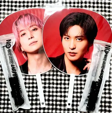 SnowMan 메구로 렌 사쿠마 다이스케 ON 부채, 응원봉