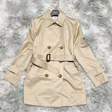 23구 36 트렌치코트 안감 스트라이프 베이지 출퇴근 입학식