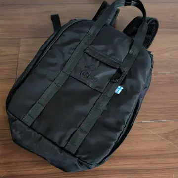 [ 새상품급 ] kaksi 블랙 나일론 백팩