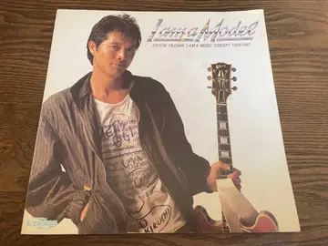 야자와 에이요시 I AM A MODEL 콘서트 투어 팜플렛 1983