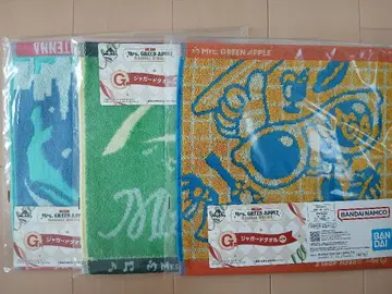 제일복권 미세스 그린애플 자카드 타월 3개 세트