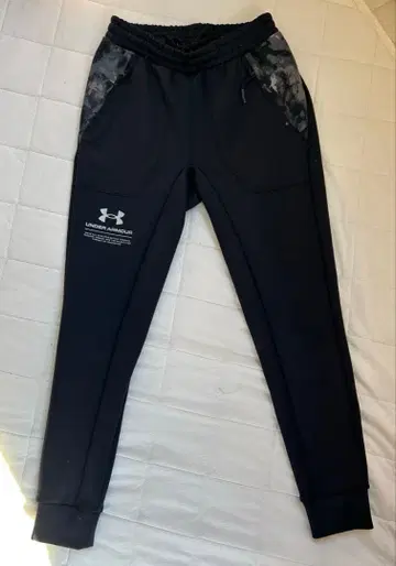 언더아머 조거 팬츠 블랙 SM 남성용