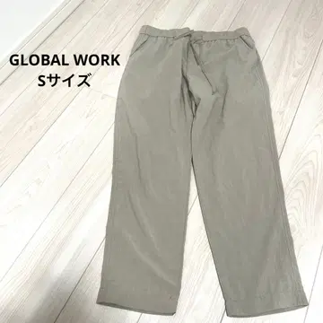 GLOBAL WORK 베이지 캐주얼 팬츠 S 사이즈