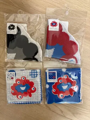 [ 익명 배송 당일 발송 ] 미야쿠미야쿠 타월 손수건 4세트