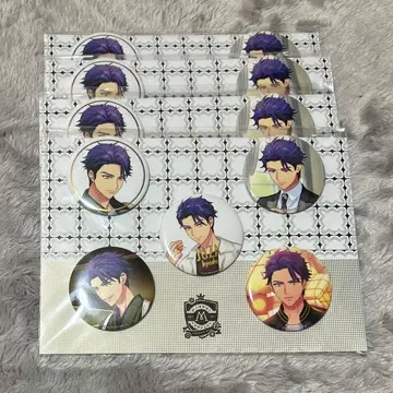 A3! 효도 쥬자 최애 캔뱃지 세트