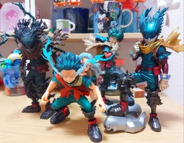 제일복권 미도리야 이즈쿠 블랙데쿠 외 4체 묶음 판매 피규어만