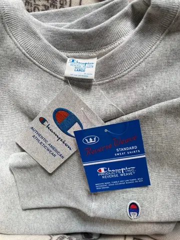 Champion Reverse Weave Warmup L 그레이