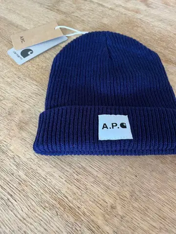 A.P.C x carhartt 콜라보 비니 니트 모자