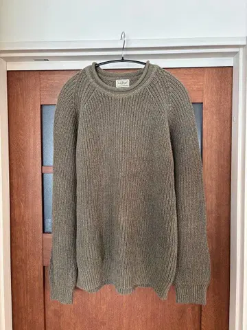 L.L.Bean 크루넥 스웨터 모스그린
