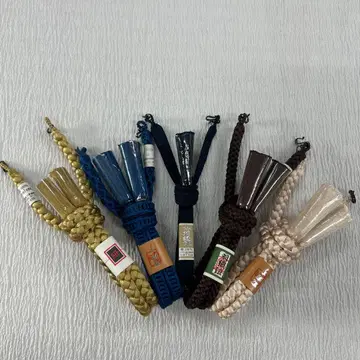 순수 실크 남자 겉옷 끈 x 5세트