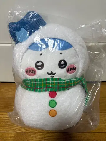 애니마이 복권 B상 봉제 인형 하치와레 눈사람