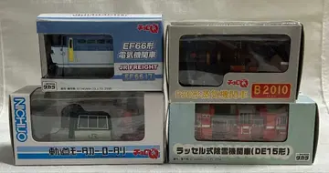 철도 초로Q 4종 세트 증기기관차/궤도 모터카/EF66형/DE15형