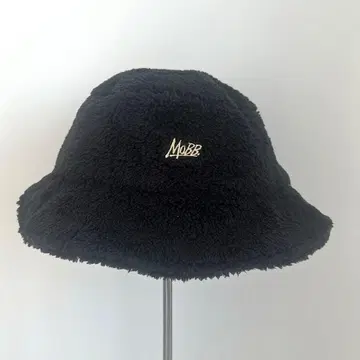 MOBB 버킷햇 블랙 플리스